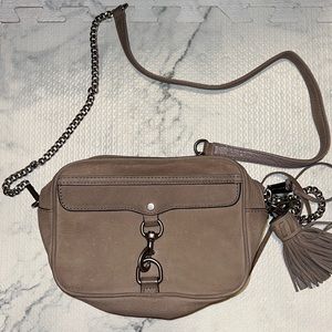 Rebecca minkoff suede grey